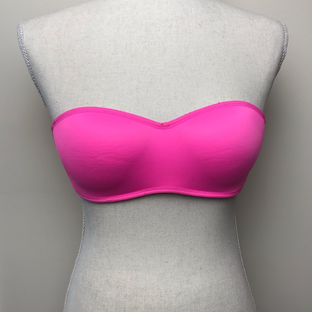 PINK multi way bandeau bra